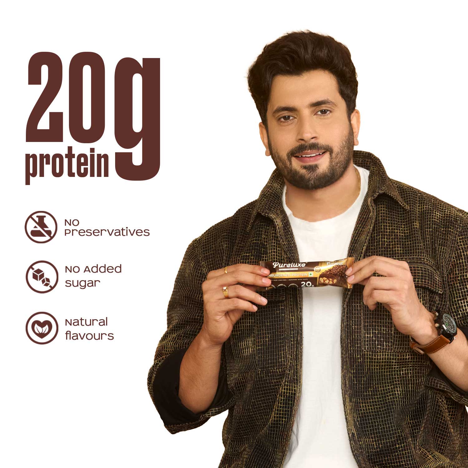 Caramel & Cashew Protein Bar – Pack of 6