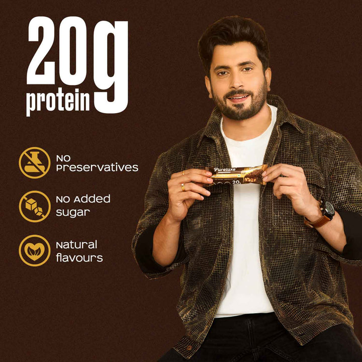 Caramel & Cashew Protein Bar – Pack of 6
