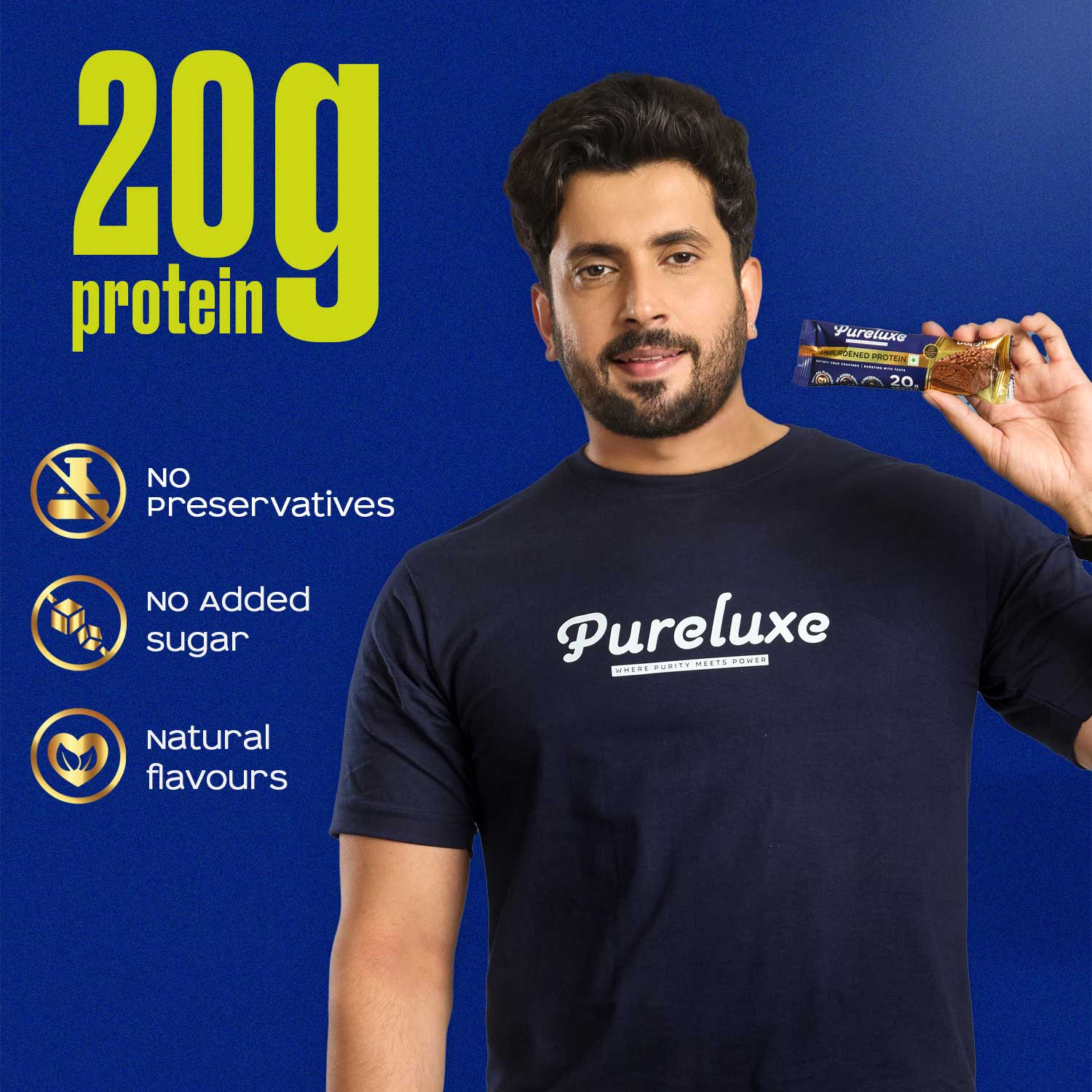 Chocolate Dough Protein Bar – Pack of 6